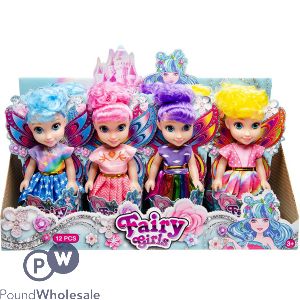 Fairy Girl Dolls Cdu Assorted