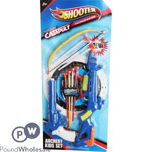 Shooter Catapult Gun And Archery Set With Target Board