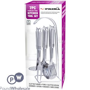 Prima Stainless Steel Kitchen Tool Set 7pc