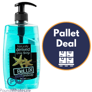 Belux Natural Ocean Breeze Liquid Hand Soap 500ml Pallet Deal