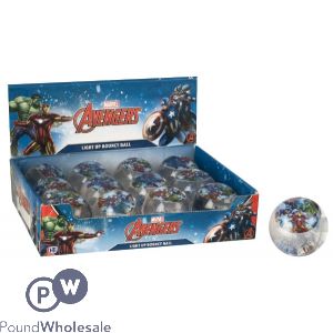 Marvel Avengers Light Up Bouncy Ball Cdu