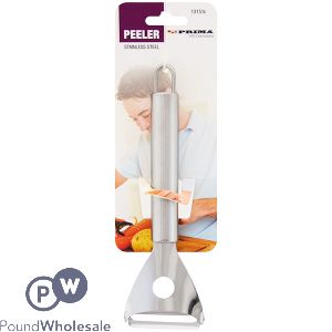 PRIMA STAINLESS STEEL Y-SHAPE SWIVEL PEELER