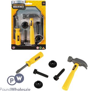 CONSTRUCTION MACHINES BUILDERS TOOLS SET 6PC