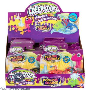 Creepsterz Colour-Changing Lizard CDU Assorted Colours