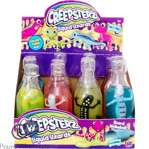 Creepsterz Liquid Lizards Cdu Assorted