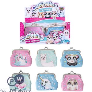 Cutiekins Cutie Coin Purse CDU Assorted