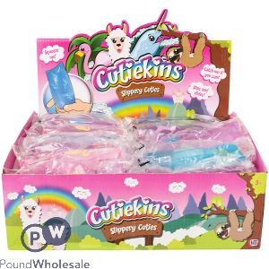 Cutiekins Slippery Cuties Squish Toys Cdu Assorted Colours