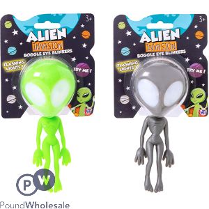 Alien Invasion Bobble Eye Blinkers Alien Toys Assorted Colours