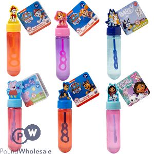 Branded Bubble Wand Bottle 30ml Assorted