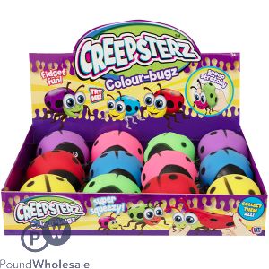 Creepsterz Stretchy Squeezy Colour-bugz Cdu Assorted Colours