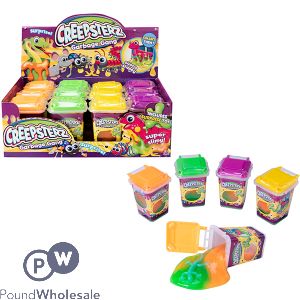 Creepsterz Garbage Gang Slime Bin Toy CDU Assorted