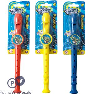 Groovy Tunes Recorder Assorted Colours