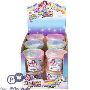 Magical Kingdom Unicorn Slime Surprise Putty Cdu Assorted