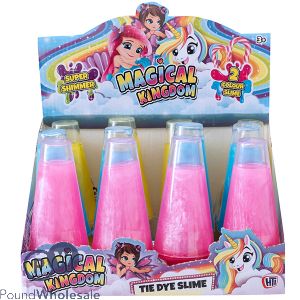 Magical Kingdom Tie Dye Slime Cdu Assorted Colours