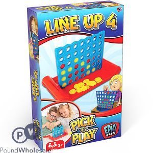 Epic Fun Pick & Play Line Up 4 Play Set