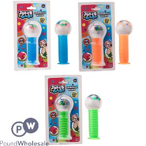 Jokes & Gags Gumball Wand Pop Tube Assorted Colours