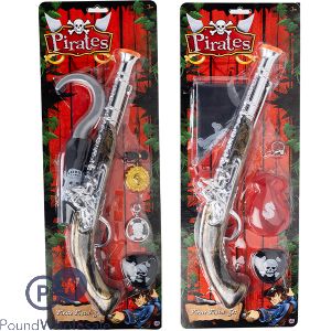 Pirates Kids Pistol Role Play Set 5pc Assorted