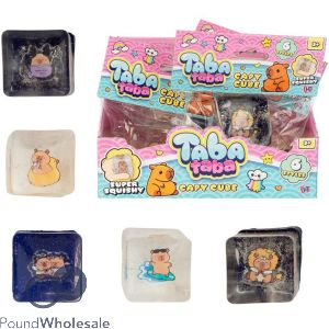 Taba Taba Cutie Cube Squish Toys Cdu Assorted