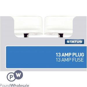 STATUS 13AMP FUSED PLUG CDU