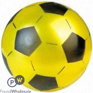 Football Sport 9 Inch Flat Ball (Deflated) Assorted Colours