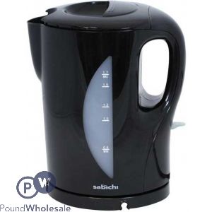 Sabichi 1.7 Litre Cordless Kettle Black