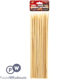 Prima Bamboo Skewers 35cm 25 Pack