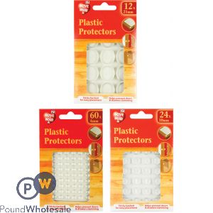 151 ASSORTED PLASTIC PROTECTORS