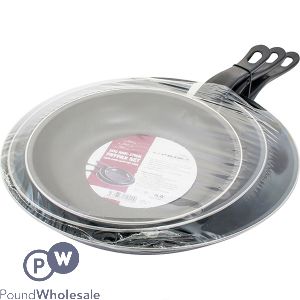 PRIMA NON-STICK FRYPAN SET ASSORTED SIZES 3PC