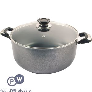 Prima Non-stick Casserole Saucepan With Glass Lid 28cm