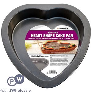 PRIMA NON-STICK HEART SHAPE CAKE PAN 23 X 22.5 X 3.7CM