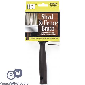 151 SHED &amp; FENCE BRUSH 10CM X 4CM