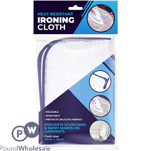 HEAT RESISTANT IRONING CLOTH 60CM X 40CM