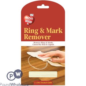 151 LOVE YOUR WOOD PRE-TREATED RING &amp; MARK REMOVER CLOTH