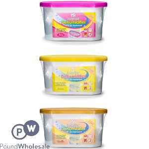 151 Scented Interior Dehumidifier With Air Freshener 400ml Assorted Fragrances