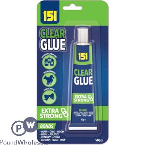 151 EXTRA STRONG CLEAR GLUE 50G