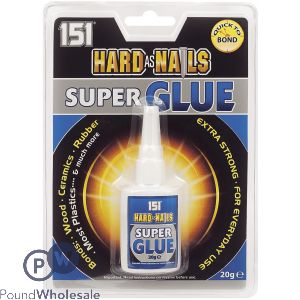 151 HARD AS NAILS SUPER GLUE 20G