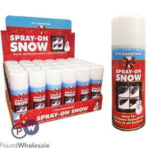 Christmas Spray On Snow 200ml Cdu