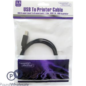 Usb To Printer Cable 1.5m