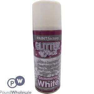Paint Factory Creative White Glitter 200ml