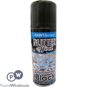 Paint Factory Creative Black Glitter 