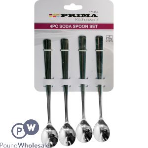 Prima Soda Spoon Set 4 Piece