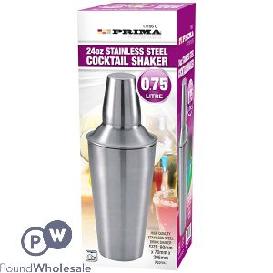 Prima Stainless Steel Cocktail Shaker 0.75l