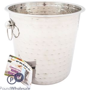 PRIMA STAINLESS STEEL RING KNOB DOTTED WINE BUCKET