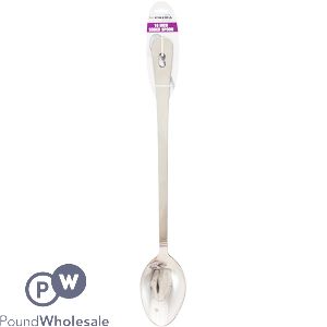 PRIMA STAINLESS STEEL SOBER SERVING SPOON 16&quot;