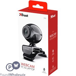 Trust Pc & Laptop Webcam With Microphone & Smart Stand