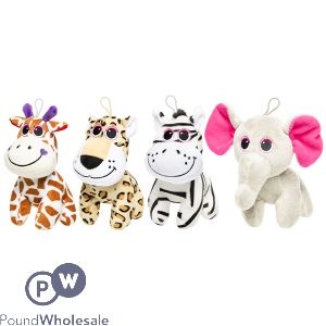 Plush Wild Animal Toys Assorted