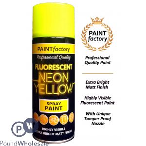 All Purpose Neon Yellow Spray Paint 400ml
