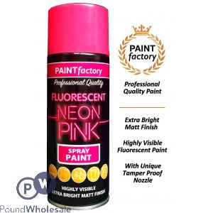 All Purpose Neon Pink Spray Paint 400ml