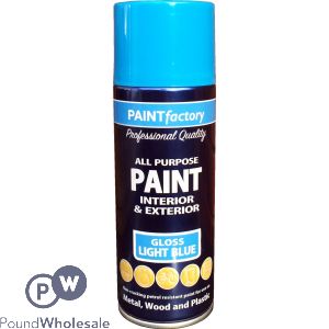 All Purpose Light Blue Spray Paint 400ml (metal,wood And Plastic)