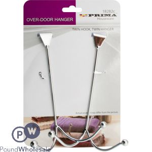 PRIMA OVER-DOOR HANGER 2 PACK